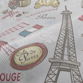 Eiffel Tower, Paris, France Performance Linen