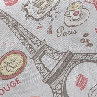 Eiffel Tower, Paris, France Twill