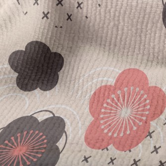 Chinese Style Plum Blossom Terry