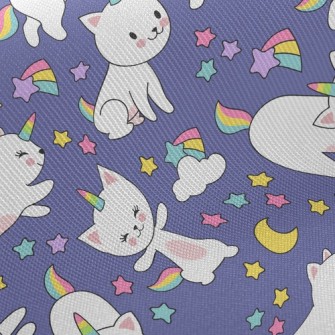 Naughty Unicorn Cat Twill