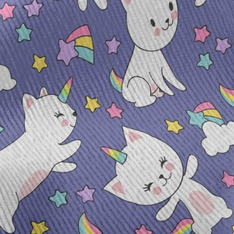 Naughty Unicorn Cat Standard Corduroy