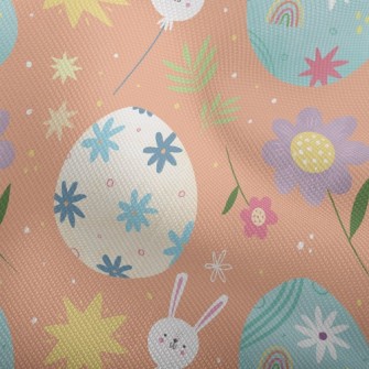 Easter Eggs And Bunny Dobby