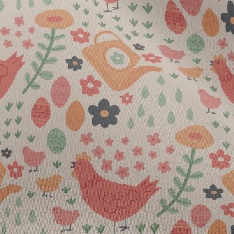 Hen Chick Family Chiffon