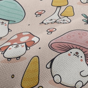 Cute Mushroom Man Performance Linen