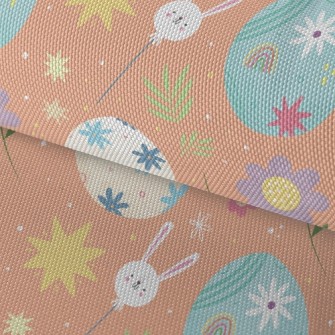 Easter Eggs And Bunny Waterproof Oxford