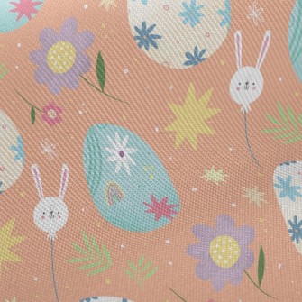 Easter Eggs And Bunny Twill