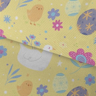 Mother Goose And Chicks Waterproof Oxford