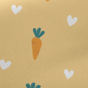 Love Small Carrots Twill