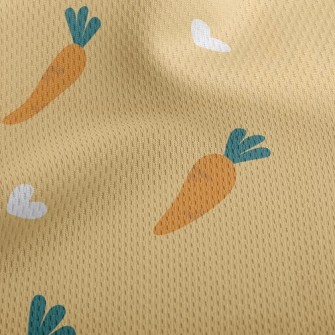 Love Small Carrots Athletic Mesh Flat Back