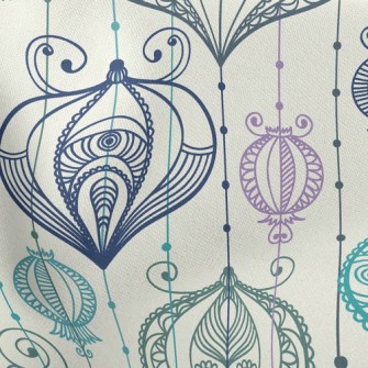 Water Drop Decoration Stretch Ponte