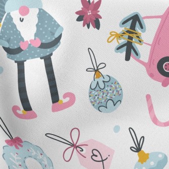 Santa Gift Stretch Ponte