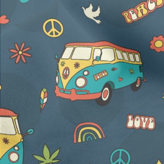 Bus Tour Micro Fleece
