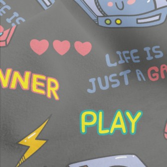 Retro Video Games Micro Fleece