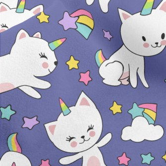 Naughty Unicorn Cat Micro Fleece