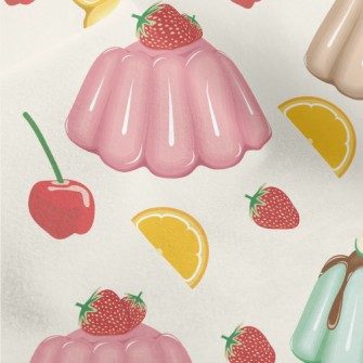 Colorful Fruit Jelly Micro Fleece
