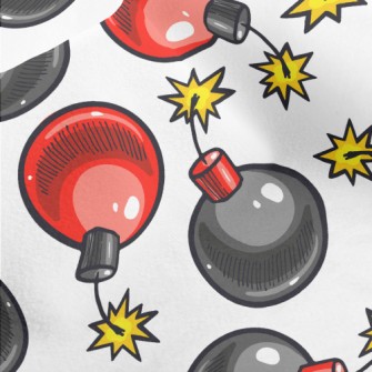Two Color Explosive Bomb Micro Fleece