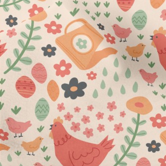 Hen Chick Family Micro Fleece