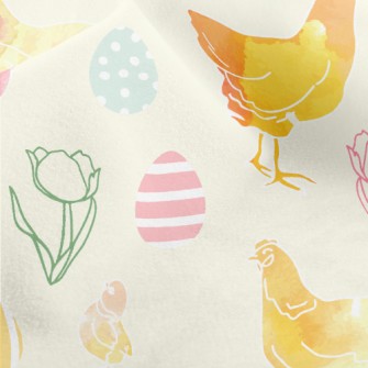 Rubbing Rooster Family Micro Fleece