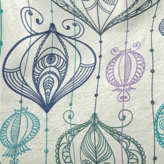 Water Drop Decoration Minky