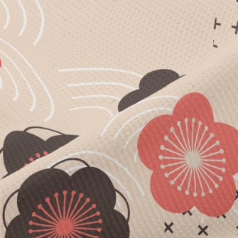 Chinese Style Plum Blossom Piqué
