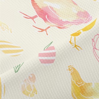 Rubbing Rooster Family Piqué