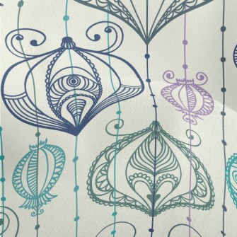 Water Drop Decoration Lightweight Performance Linen