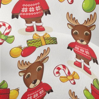 Red Coated Elk Lightweight Performance Linen