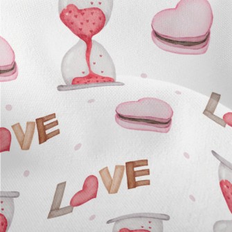 Heart Macaron Hourglass Lightweight Performance Linen