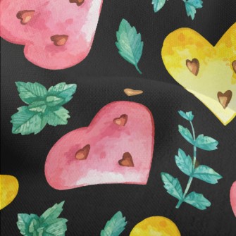 Gradient Emoticon Heart Lightweight Performance Linen