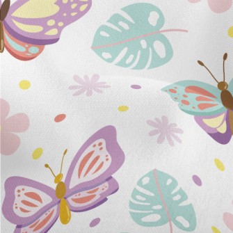 Fantasy Cute Butterfly Lightweight Performance Linen