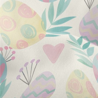 Fantasy Easter Eggs Lightweight Performance Linen