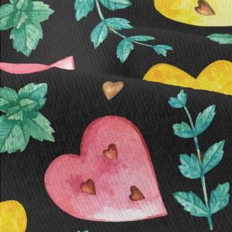 Gradient Emoticon Heart Modern Jersey