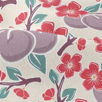 Plums And Plum Blossoms Modern Jersey