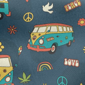Bus Tour Jersey Backed Fleece
