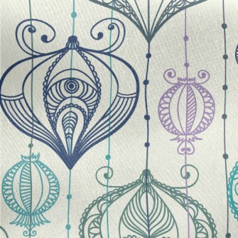 Water Drop Decoration Jersey Backed Fleece