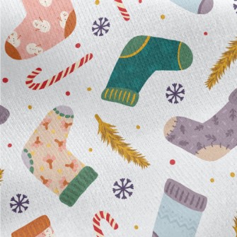 Warm Socks Jersey Backed Fleece