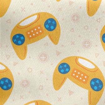 Game Remote Controller Jersey Backed Fleece