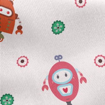 One-legged Robot Jersey Backed Fleece