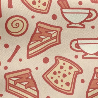 Delicious Breakfast Jersey Backed Fleece