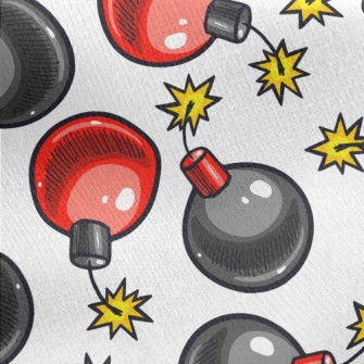 Two Color Explosive Bomb Jersey Backed Fleece