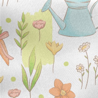 Pastoral Style Jersey Backed Fleece