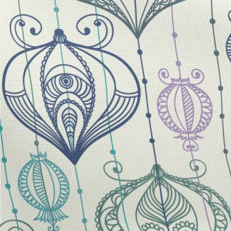 Water Drop Decoration Pongee
