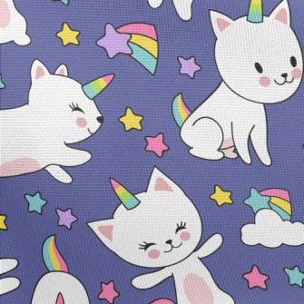 Naughty Unicorn Cat Pongee