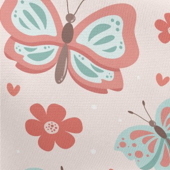 Beautiful And Generous Butterf Pongee