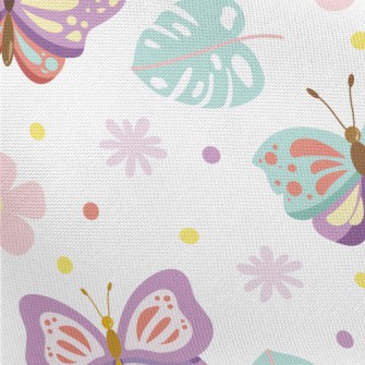 Fantasy Cute Butterfly Pongee
