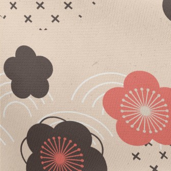 Chinese Style Plum Blossom Pongee