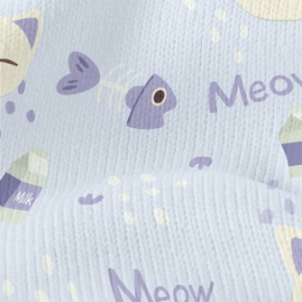 Cat Fish Bones And Milk Stretch Jersey