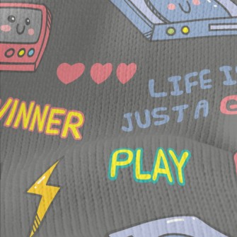 Retro Video Games Stretch Jersey