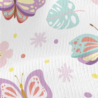 Fantasy Cute Butterfly Stretch Jersey