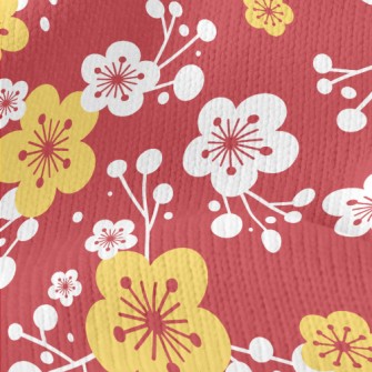Pure Plum Blossom Stretch Jersey